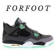 Air Jordan 4 Gray Green Red 308497-033 603 - 1