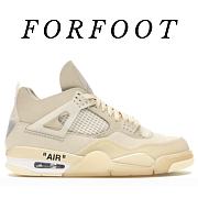 Air Jordan 4 Retro Off-White Sail CV9388-100 - 1