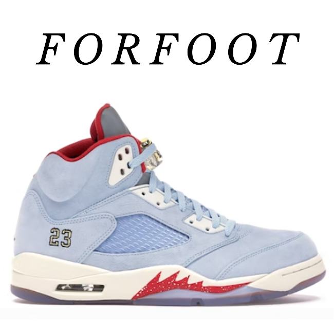 Trophy Room x Air Jordan 5 Ice Blu CI1899-400 - 1
