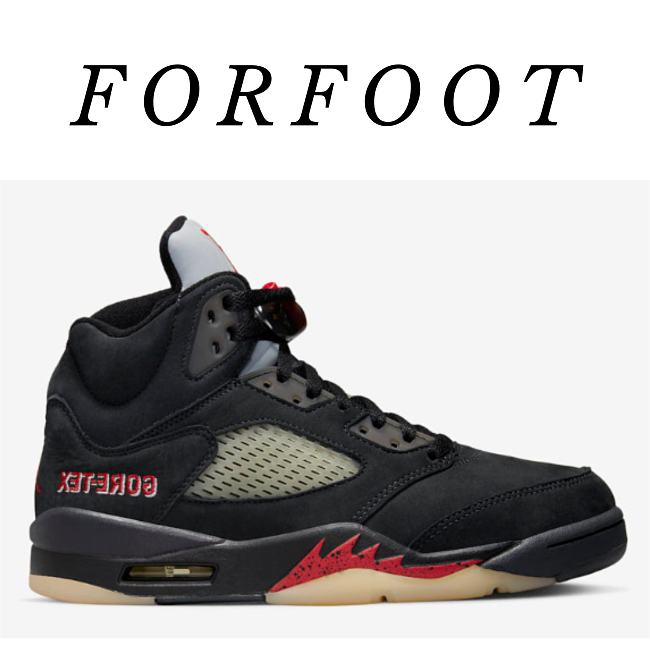 Air Jordan 5 Gore-Tex “Off-Noir” Supreme DR0092-001 - 1