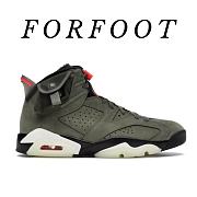 Travis Scott x Air Jordan 6 Retro Olive CN1084-200 - 1