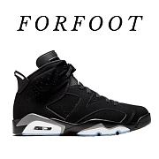 Air Jordan 6 metallic silver black and silver dx2836-001 - 1