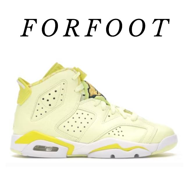 Air Jordan 6 Retro Dynamic Yellow Floral (GS) 543390-800 - 1