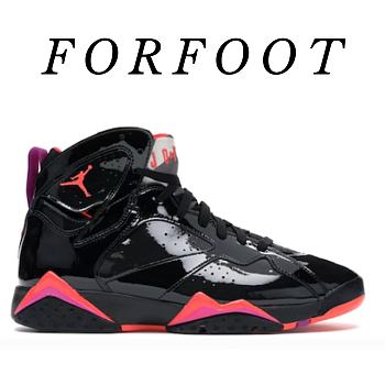 WMNS AIR JORDAN 7 RETRO BLACK BRIGHT 313358 006