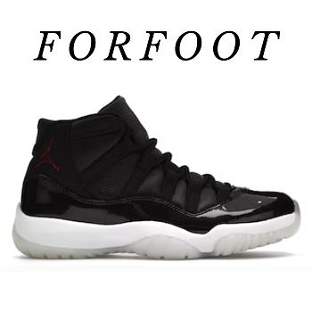 Air Jordan 11 “72-10” Black/Gym Red-White-Anthracite 378037-002