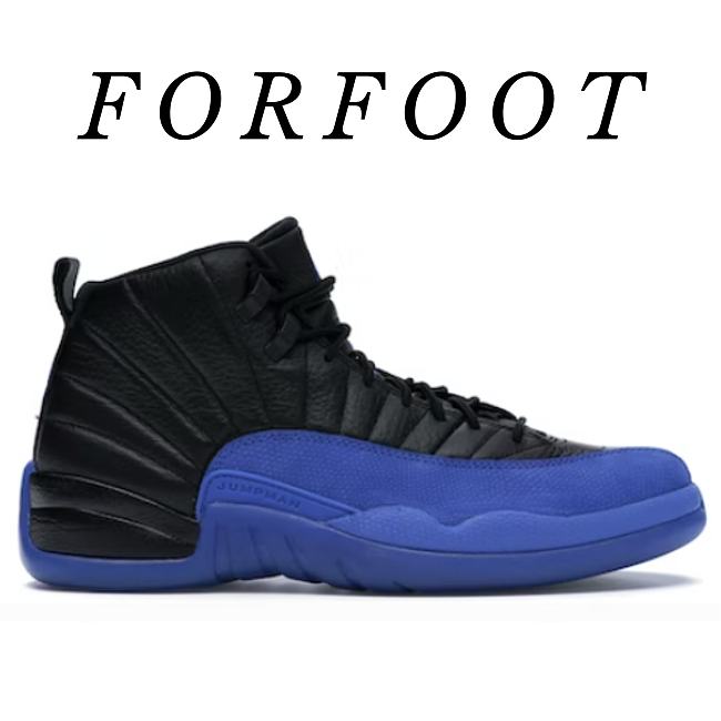 Jordan 12 Retro Black Game Royal 130690-014 - 1