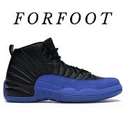 Jordan 12 Retro Black Game Royal 130690-014 - 1