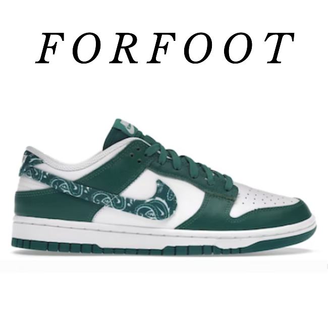 Nike Dunk Low Essential Paisley Pack Green (W) DH4401-102 - 1