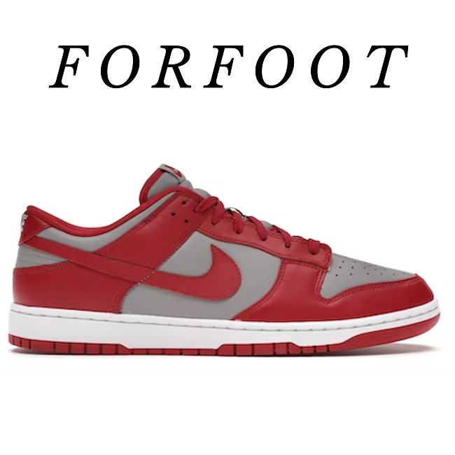 Nike Dunk Low Retro Medium Grey Varsity Red UNLV (2021) DD1391-002 - 1