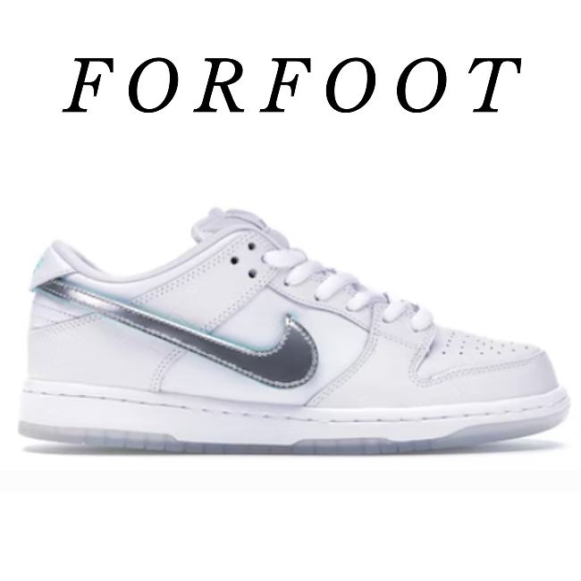 Nike SB Dunk Low Diamond Supply Co White Diamond BV1310-100 - 1