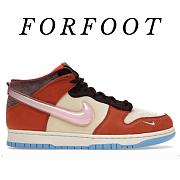 Nike Dunk Mid Social Status Free Lunch Chocolate Milk DJ1173-700 - 1