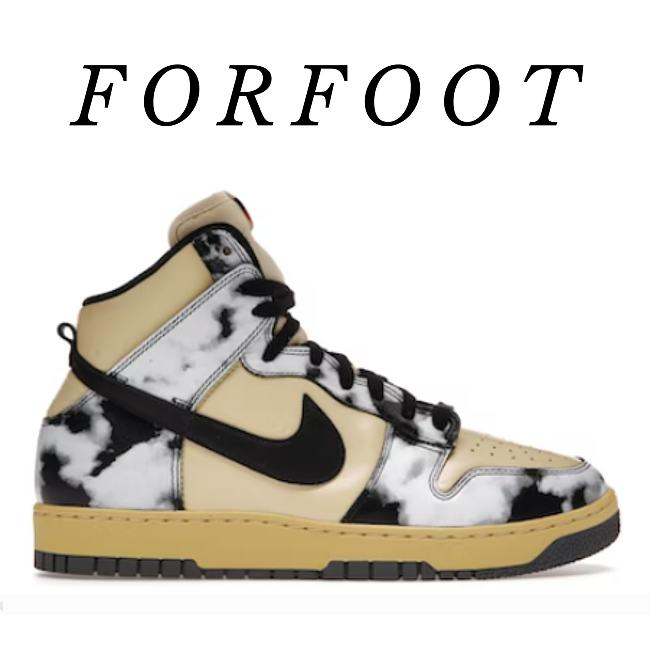 Nike Dunk High 1985 Black Acid Wash DD9404-700 - 1