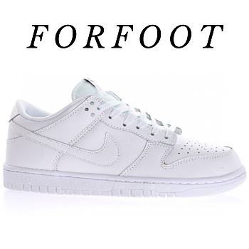 Nike Dunk Low Triple White (2021) (W) DD1503-109