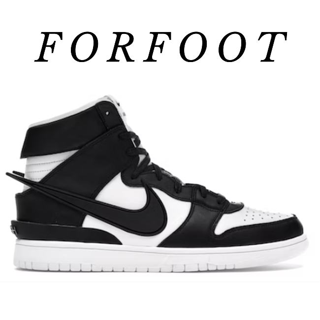 Nike Dunk High Ambush Black White CU7544-001 - 1