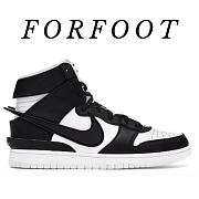 Nike Dunk High Ambush Black White CU7544-001 - 1