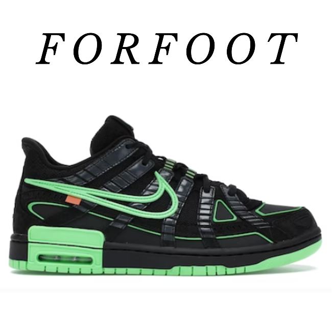 Nike Air Rubber Dunk Off-White Green Strike CU6015-001 - 1