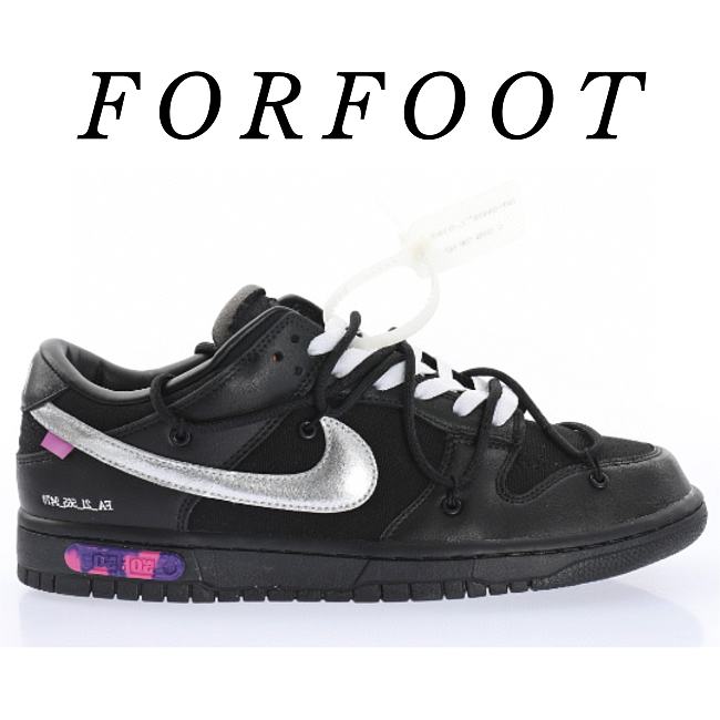 Nike Dunk Low Off-White Lot 50 DM1602-001 - 1