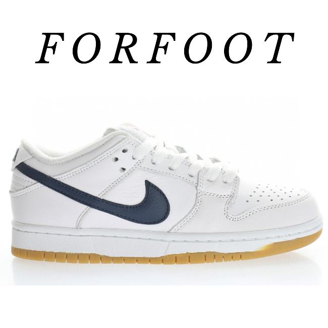 Nike SB Dunk Low Orange Label White Navy CZ2249-100 - 1