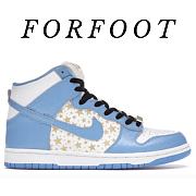 Nike Dunk High Pro SB Supreme Blue Stars 307385-141 - 1