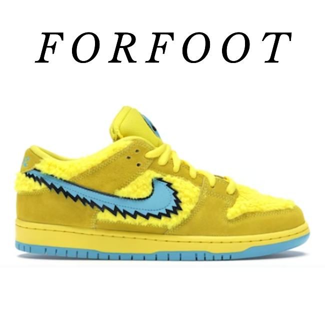 Grateful Dead x Nike SB Dunk Low“ Yellow Bear”CJ5378-700 - 1