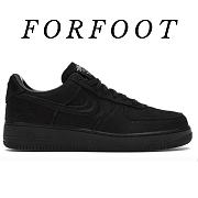 Air Force Stussy x Nike Air Force 1 Low “Black”CZ9084-001 - 1