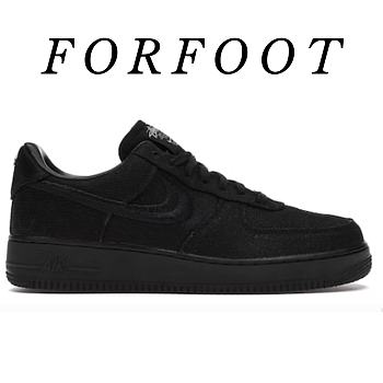 Air Force Stussy x Nike Air Force 1 Low “Black”CZ9084-001