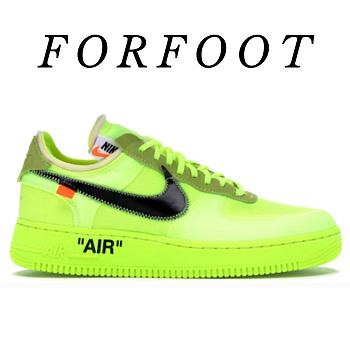 OFF-WHITE X AIR FORCE 1 Fluorescent Green AO4606-700