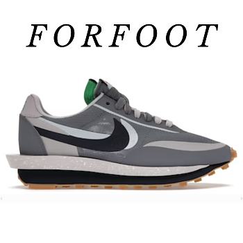 Nike LD Waffle sacai CLOT 2 Cool Grey  DH3114-001