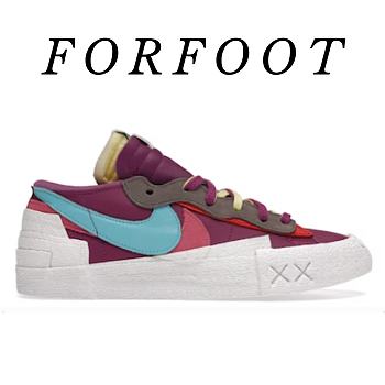 sacai x KAWS Blazer Low Purple Dusk DM7901-500