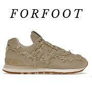 New Balance 574 Miu Miu Denim Colonial Beige (W) - 1