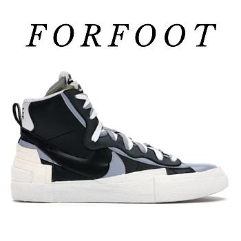 Nike Blazer Mid sacai Black Grey BV0072-002