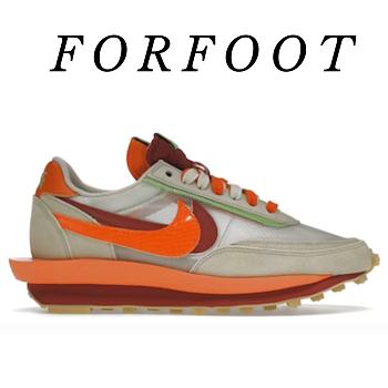 Nike LDWaffle CLOT sacai Net Orange Blaze DH1347-100