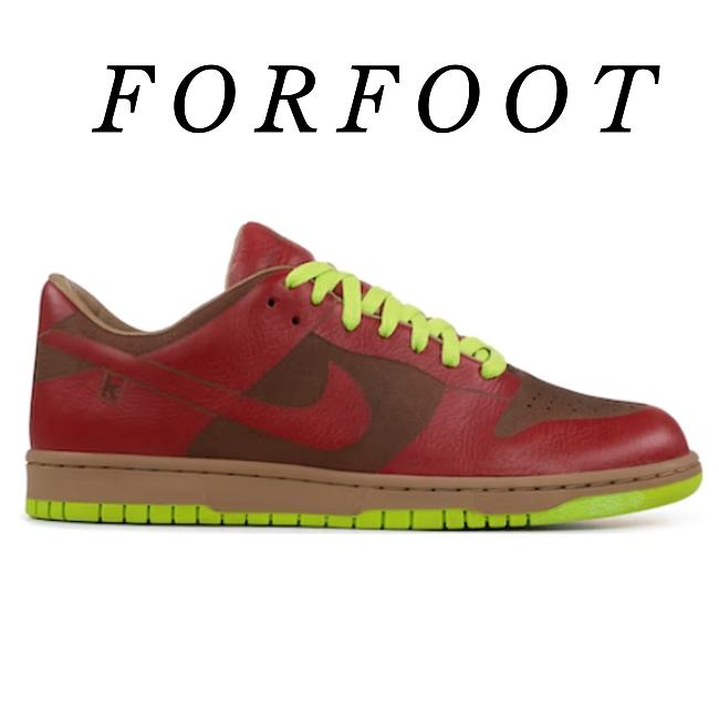 Nike Dunk Low 1-Piece Laser Varsity Red Chartreuse 311611661 - 1