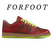 Nike Dunk Low 1-Piece Laser Varsity Red Chartreuse 311611661 - 1