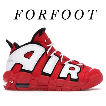 Nike Air More Uptempo University Red Black White (GS) CD9402600