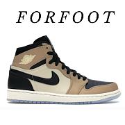 Air Jordan 1 Retro High Black Mushroom (W)  AH7389-003 - 1
