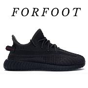 Adidas Yeezy Boost 350 V2 Black (Kids) (Non-Reflective) FU9013 - 1
