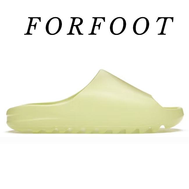 Adidas Yeezy Slide Glow Green GX6138 - 1
