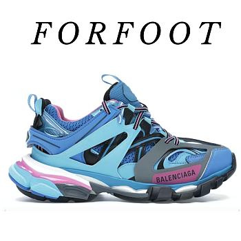 Balenciaga Track Trainers Runners Blue 542436W1GB54162