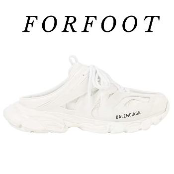 Balenciaga Track Mule White - 653814W3CP39000