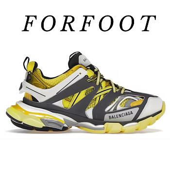 Banlenciaga Track 3.0 Grey yellow
