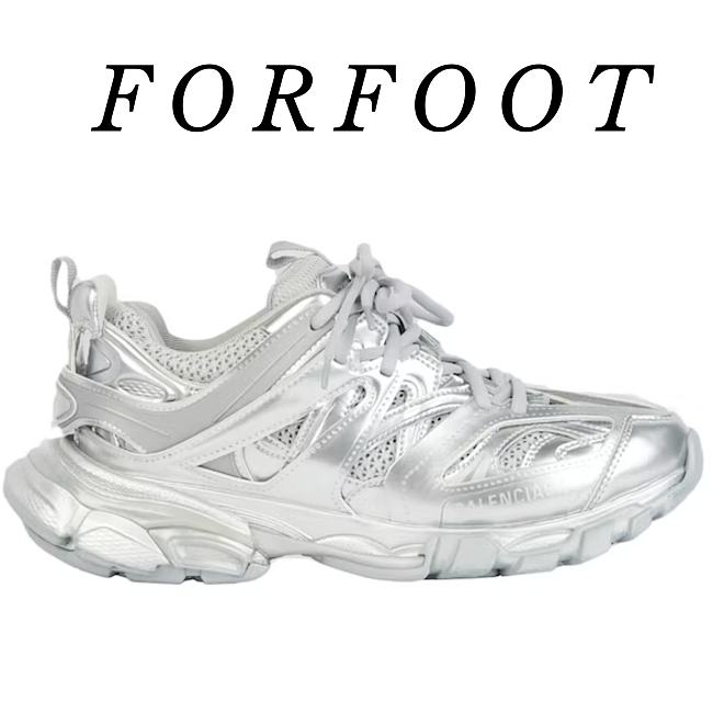 Balenciaga Track Sneakers Silver  - 1