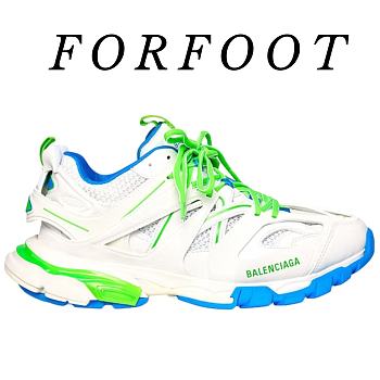 Balenciaga Track White Blue Green  542023W3AC49034