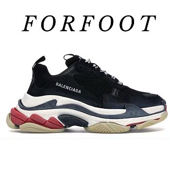 Balenciaga Triple S Black White Red (2018 Reissue) 533882W09O11000