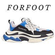 Balenciaga Triple S Black Blue 536737W09OH1007 - 1
