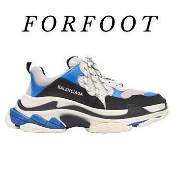 Balenciaga Triple S Black Blue 536737W09OH1007