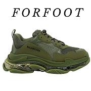 Balenciaga Triple S Clear Sole Dark Green 541624W2GA12325 - 1