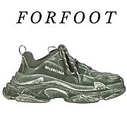 Giày Balenciaga Triple S Faded Green 536737W3CN33900 - 1