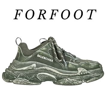 Giày Balenciaga Triple S Faded Green 536737W3CN33900