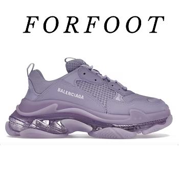 Balenciaga Triple S Clear Sole Purple (W) 544351W2GA15890